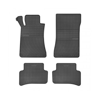 Tapis de sol auto sur mesure caoutchouc MERCEDES CLASSE C (W203) de 2000 à 2007.