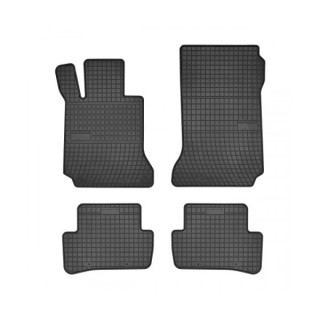 Tapis de sol auto sur mesure caoutchouc MERCEDES CLASSE C (W204) de 2007 à aujourd'hui.