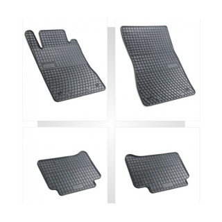  Tapis de sol auto sur mesure caoutchouc MERCEDES CLASSE E (W211) de 2002 à 2009.