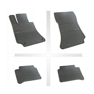 Tapis de sol auto sur mesure caoutchouc MERCEDES CLASSE E (W212) de 2009 à 2016.