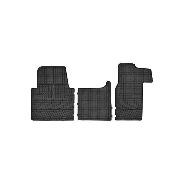 Tapis de sol utilitaire sur mesure caoutchouc OPEL MOVANO de 2010 à aujourd'hui.