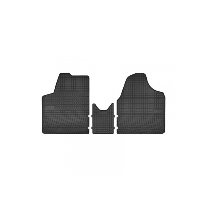Tapis de sol utilitaire sur mesure caoutchouc TOYOTA PROACE de 2013 à aujourd'hui.