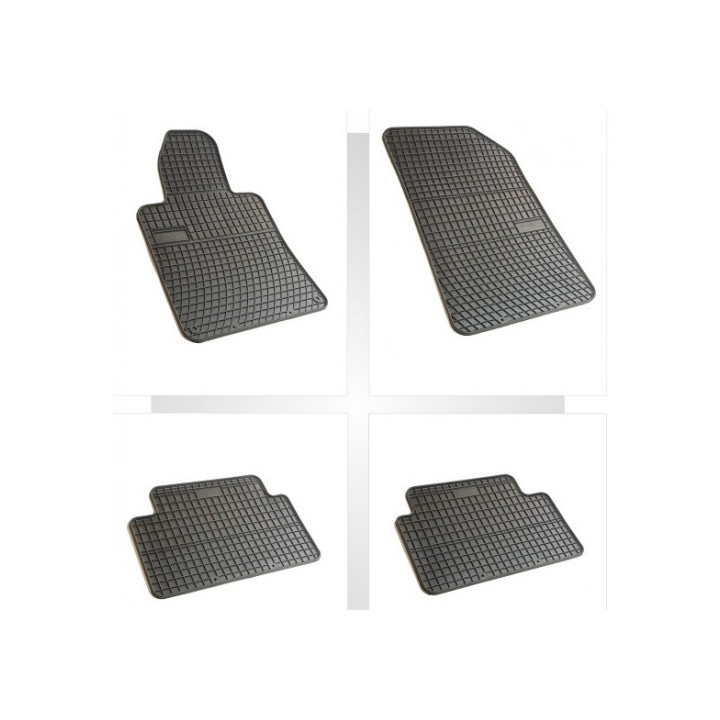 Tapis de sol auto sur mesure caoutchouc PEUGEOT 508 de 2011 à aujourd'hui.