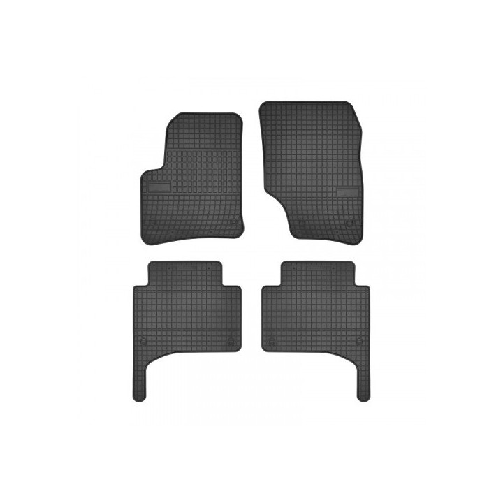  Tapis de sol auto sur mesure caoutchouc WOLKSWAGEN TOUAREG de 2002 à 2010.