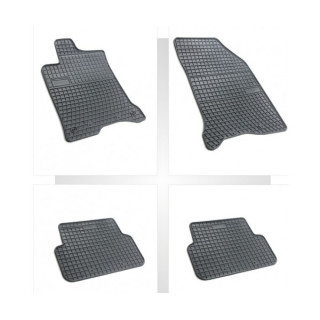   Tapis de sol auto sur mesure caoutchouc RENAULT LAGUNA 2 de 2001 à 2007.
