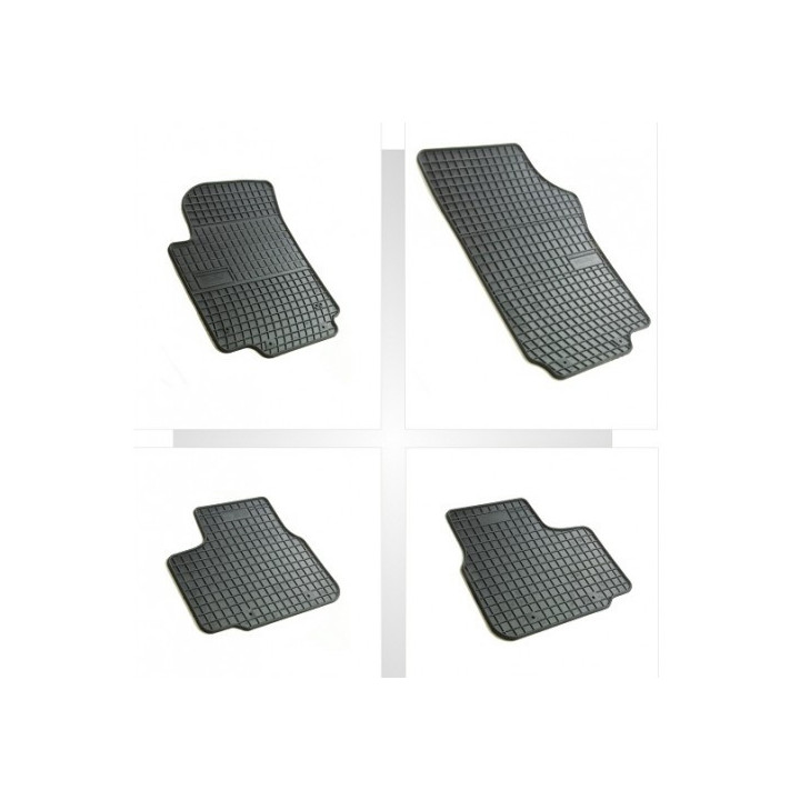 Tapis de sol sur mesure caoutchouc  SKODA CITIGO de 2011 à aujourd'hui.