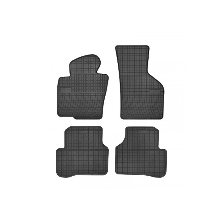 Tapis de sol auto sur mesure caoutchouc VOLKSWAGEN PASSAT 6 de 2005 à 2010.