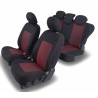 Housses sièges auto sur-mesure AUDI Q5-Dossier arrière en 2 parties-5 portes. De 2009 à 2012