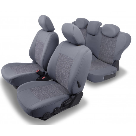 Housses sièges auto sur-mesure AUDI Q3 -  AVEC accoudoir arrière - 2011 à 2018