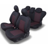 Housses sièges auto sur mesure Renault Clio 4  Avec 3 appuis tête arrière de 2012 à aujourd'hui. -5 portes