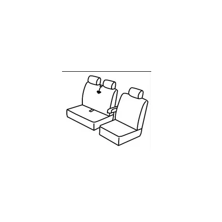 PHARE AVANT DROIT + GAUCHE ÉLECTRIQUE + moteur POUR MERCEDES C (W204