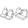 Housses sièges auto chasse  sur mesure Toyota Hilux de 2015 à 2021