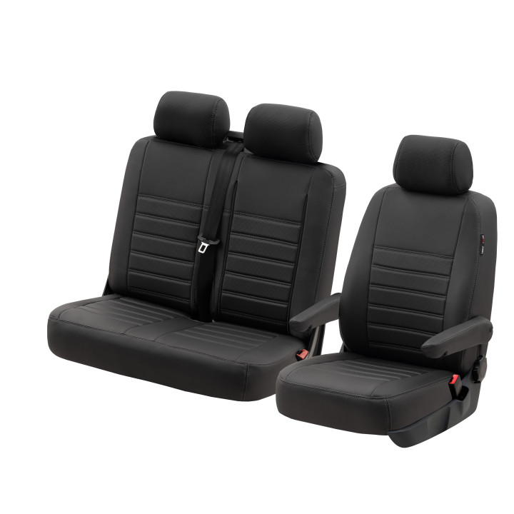 Housse utilitaire sur mesure Simili Cuir  FIAT DUCATO  de 2014 à aujourd'hui