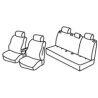 Housses Auto sur Mesure  Harmony   DACIA SANDERO STEPWAY Banquette  1/3 2/3  De 01  2021 à aujourd'hui