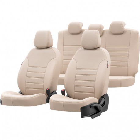 Protection de siège arrière en simili cuir - Housse Auto