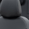 Housses sièges  Auto sur Mesure Simili Cuir FIAT FULLBACK 4 Portes De 2017 à  aujourd'hui 5 Places