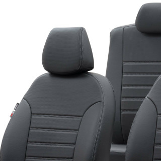 Housses  Sièges Utilitaires  sur Mesure Simili Cuir MERCEDES VITO 5 Places De 2015 à aujourd'hui