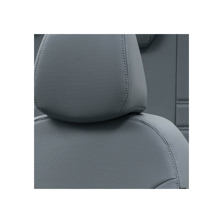 Housses  Sièges Utilitaires  sur Mesure Simili Cuir OPEL VIVARO 2004 à 2014  6 PLACES