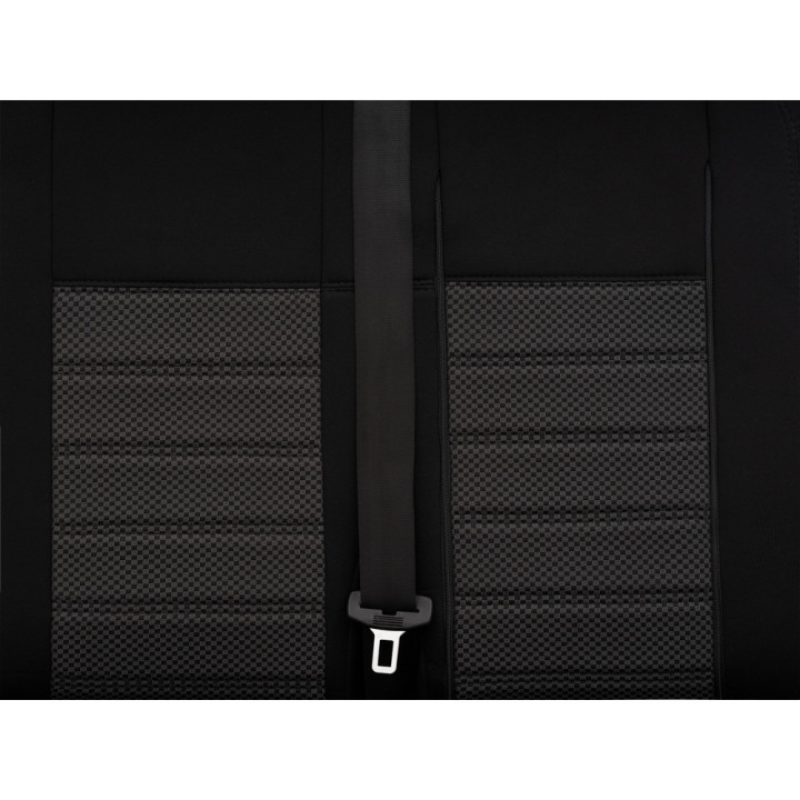 Housse utilitaire sur mesure   PEUGEOT EXPERT Banquette Sans Tablette + 1 Assise  2016 à  aujourd'hui