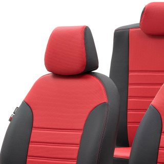 Housses sièges  Auto sur Mesure Simili Cuir  AUDI A6  BERLINE BANQUETTE AVEC 1 DOSSIER   De 2002 à 2004