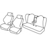 Housses sièges auto sur mesure harmony TESLA Model 3 De 2017 à aujourd'hui