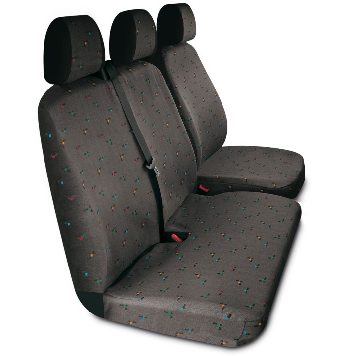 Housses de sièges sur mesure utilitaires  Volkswagen Transporter T5  De 2003 à 2015