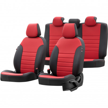 Housses sièges  Auto sur Mesure Simili Cuir  TOYOTA RAV4  5 PLACES BANQUETTE EN TROIS PARTIES De 2013 à aujourd'hui