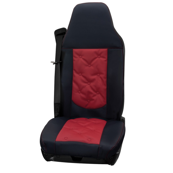 Housses de sièges Poids Lourds  MAN TGL / TGM / TGS / TGX  Bords simili + Centre simili ( La Paire)