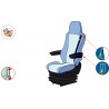 Housses de sièges + Tapis de sol + protection capot moteur MAN TGX avec tiroirs siege passager avec bloc ceinture incorporé