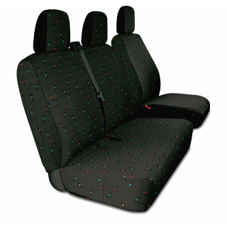 Housses de sièges sur mesure utilitaires pour Ducato Boxer Jumper jusqu'à 2006