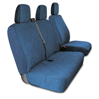 Housses de sièges sur mesure utilitaires  Iveco Daily  Jusque 03 2014