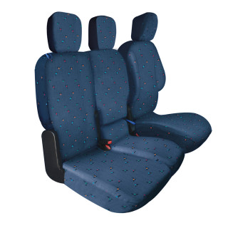 Housses de sièges sur mesure utilitaires Berlingo Partner 3 Places Depuis 2008 à 11 2018