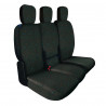 Housses de sièges sur mesure utilitaires Berlingo Partner 3 Places Depuis  11 2018 à aujourd'hui