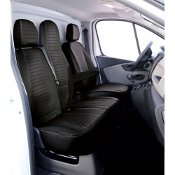 Housses de sièges Simili sur mesure utilitaires Opel  Movano De 2003 à 2009