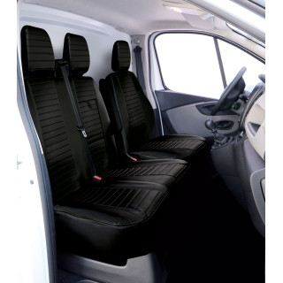 Housse siège utilitaire sur mesure Simili Cuir IVECO DAILY jusque 2013