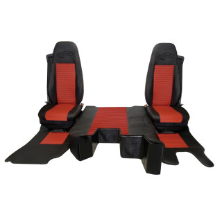 Housses de sièges + Tapis de sol + protection capot moteur Renault Serie T