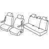 Housses sièges auto sur mesure harmony Subaru Forester Avec accoudoirs avant 2002 à 2008