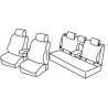 Housses sièges auto sur mesure harmony Subaru Outback  5 Portes de 2015 à aujourd'hui