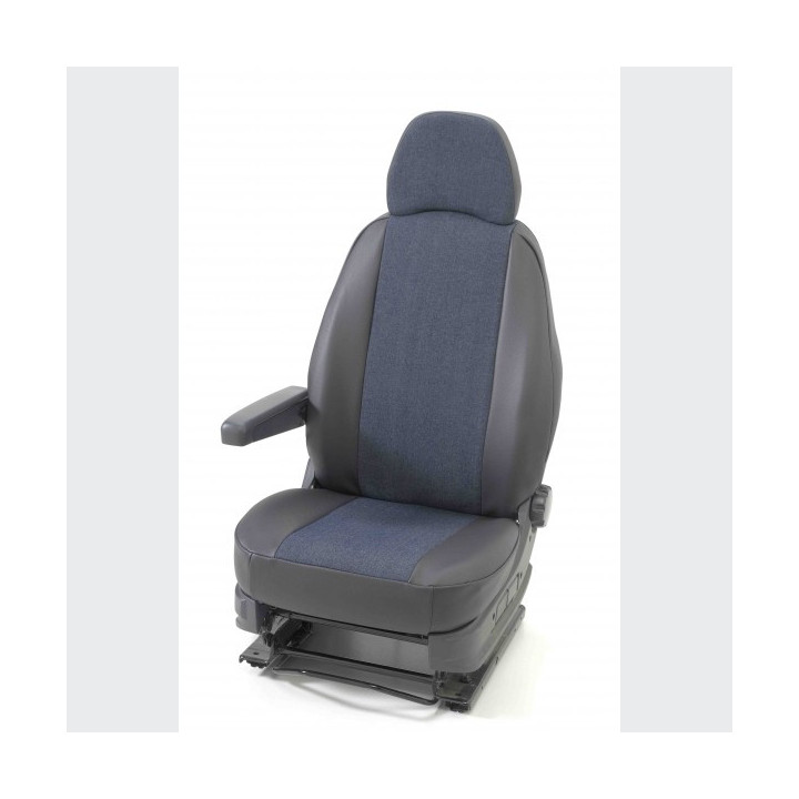 Housse de siège sur mesure utilitaire  Jeans + Simili  OPel Movano