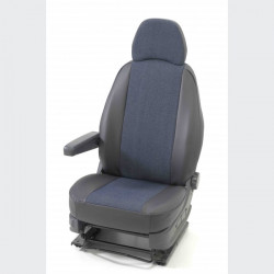 Housse de siège sur mesure utilitaire  Jeans + Simili  Ford Ranger  XL