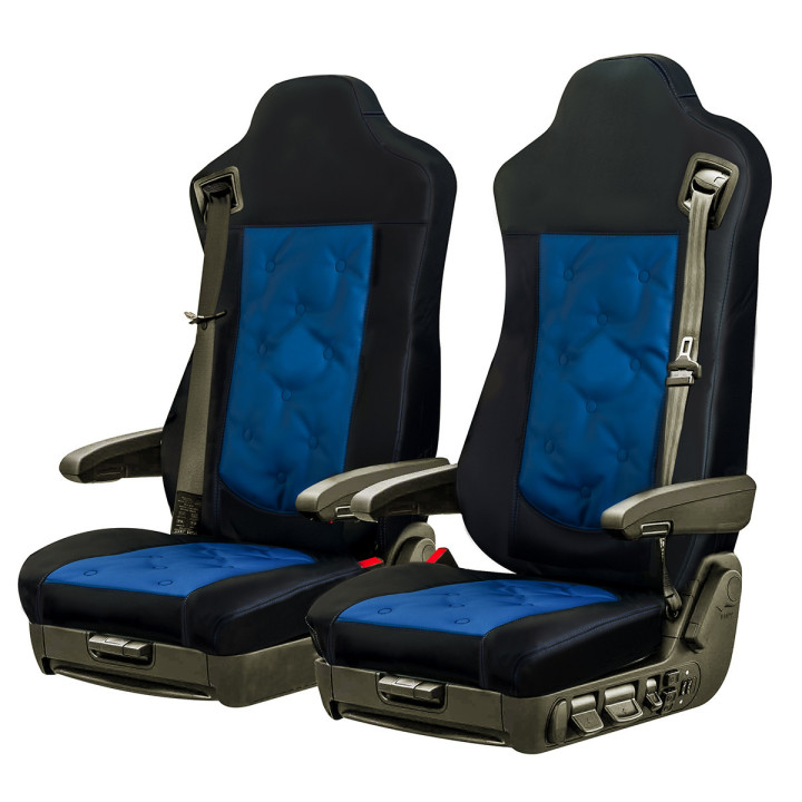 Housses de sièges Poids Lourd Bord Simili Cuir    IVECO  X WAY