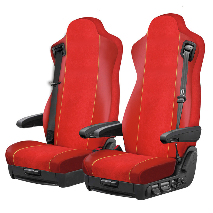 Housses de sièges Poids Lourd Bord Simili Cuir    IVECO T WAY