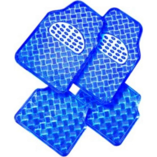 Tapis de sol  auto aspect aluminium Metalic