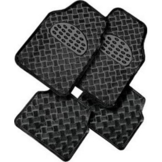 Tapis de sol  auto aluminium Metalic