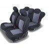 Housses sièges auto sur mesure Nissan Micra 5 portes Banquette en 3 parties  De 2003 à 2007