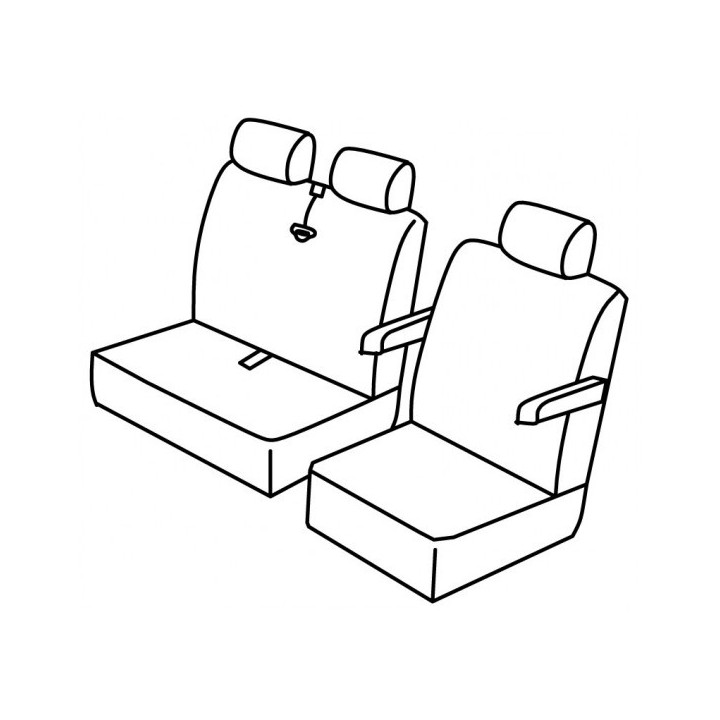 Housse utilitaire sur mesure Transporter T5 De 2004 à 2015