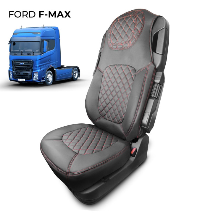 Housses de sièges poids lourds Sellerie Simili cuir   FORD F MAX