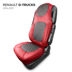 Housses de sièges Poids Lourds Simili Cuir Renault D De 2014 à 2021