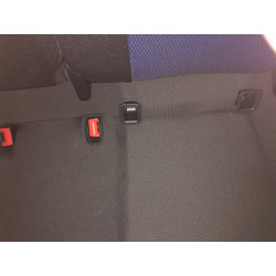 Housses Siéges  Auto sur Mesure  VW UP De  2011 à aujourd'hui  2 dossiers arrière isofix carre