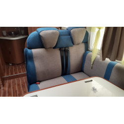 Gamme housse de siège sur mesure  Camping car BI-COLOR RIO CONFIGUREZ ICI